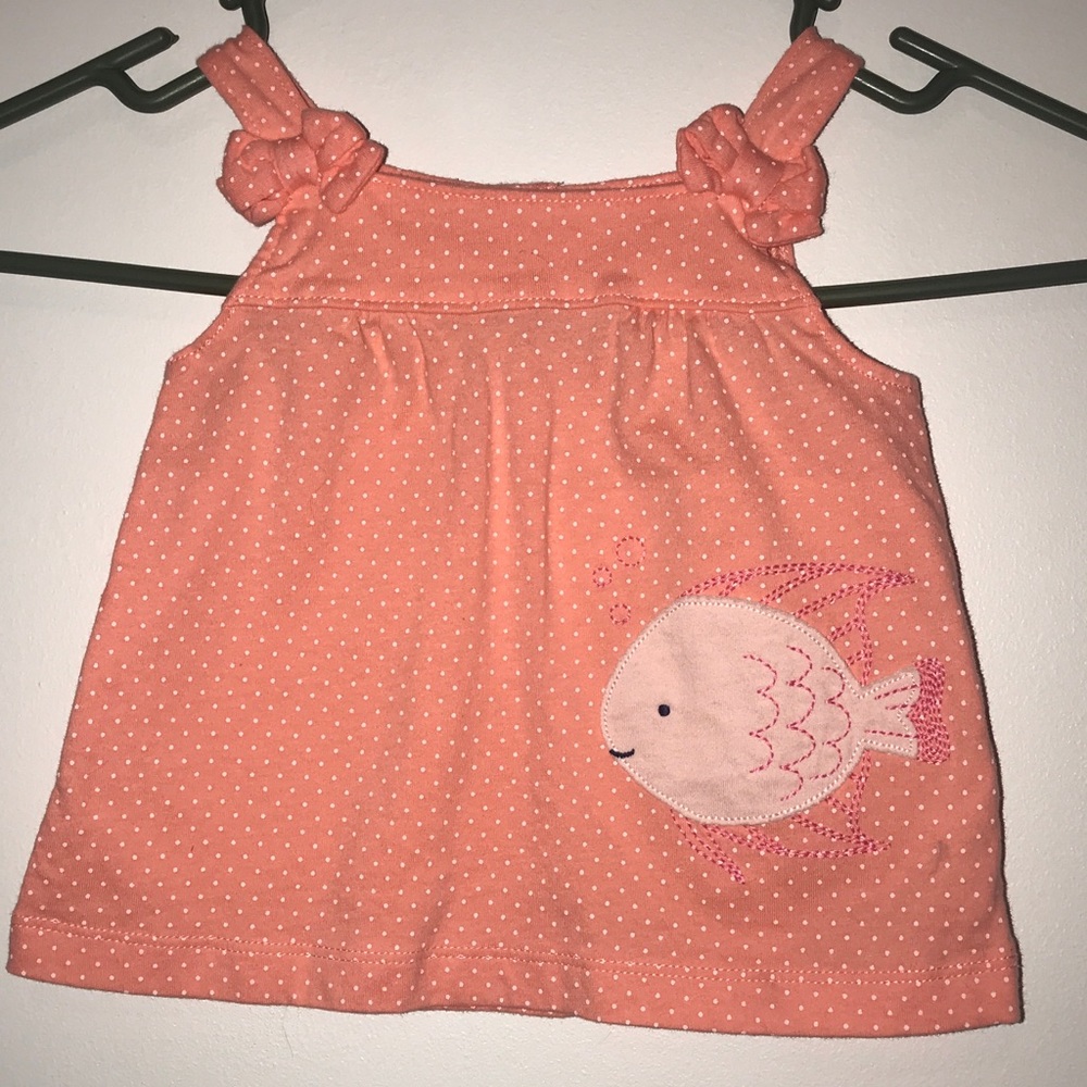 Child of mine tank top and shorts outfit.